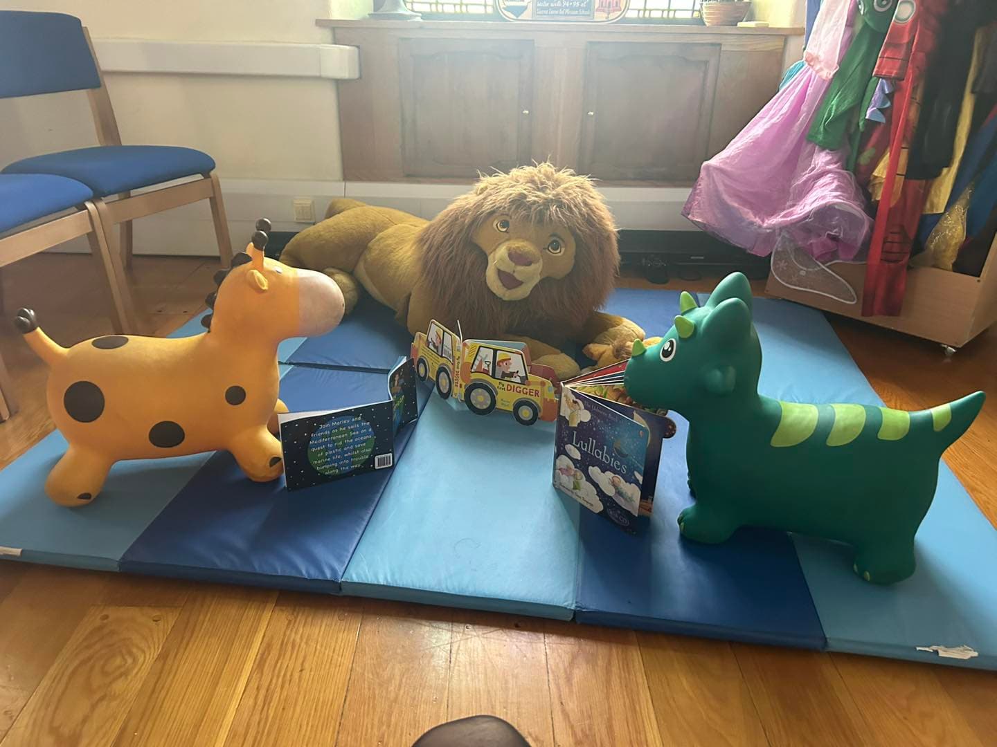 PACS play materials and toys