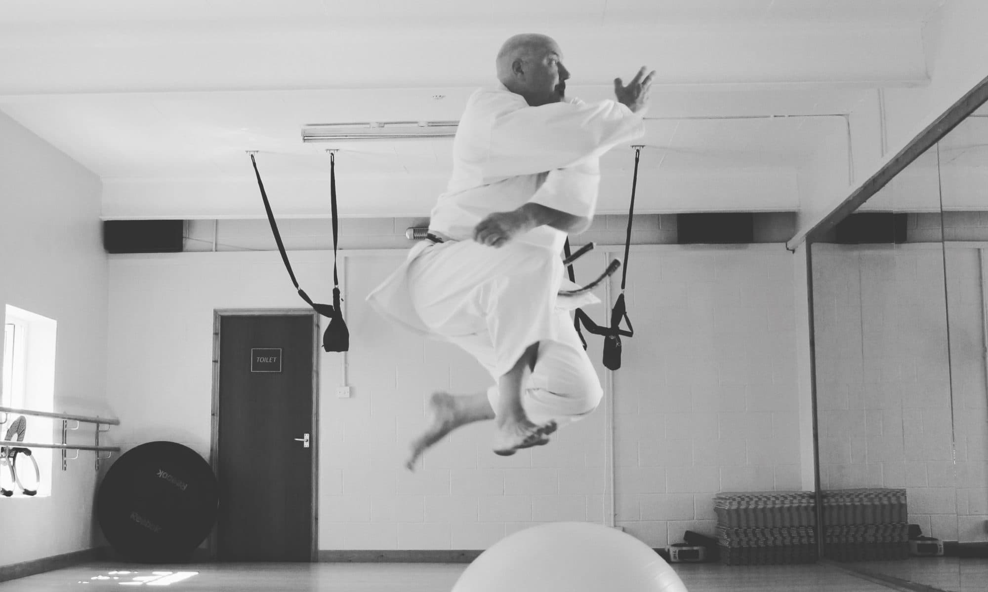 Karate class image from Gibraltar Shotokan Karate Club