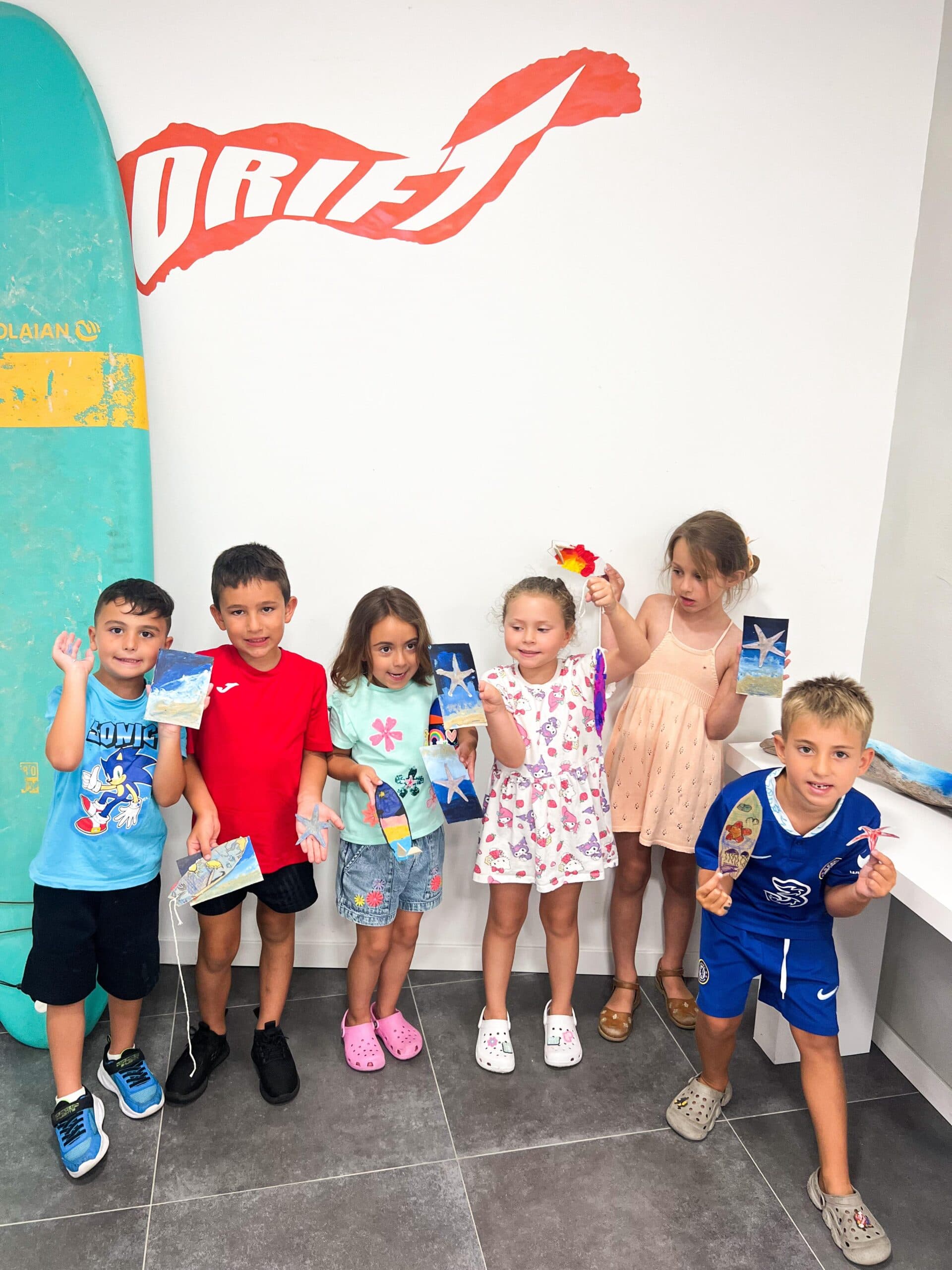 Growing Artists Art Squad session