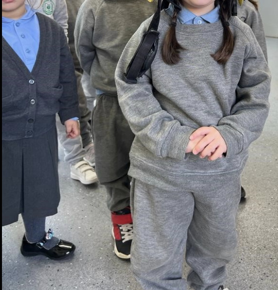 Governor's Meadow school uniform example.